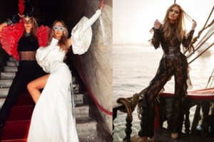 G. Gurevičiūtės viešnagė Venecijoje: linksmybės kaukių baliuje ir išskirtinių kostiumų spindesys