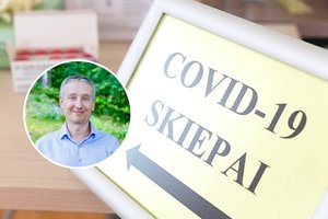 Įtakingas epidemiologas – apie purškiamą vakciną ir tai, kas šią žiemą būtų blogiausia