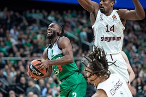 „Žalgirio“ herojumi tapęs K. Evansas – apie nusimestą naštą nuo pečių ir begalinį tikėjimą treneriu