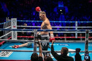 Po beveik dvejų metų į ringą grįžęs S. Maslobojevas žaibiškai susidorojo su britu