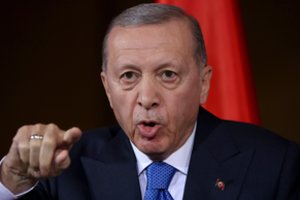 R. T. Erdoganas pavadino Izraelį „teroro valstybe“