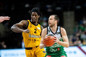 „Žalgiriui“ užteko dviejų gerų kėlinių pergalei prieš „Šiaulius“