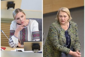 R. Budbergytė apie susitikimą su A. Bilotaite: ministrė slepiasi už skaičių, apie pareigūnų algas atsakė tik iš dalies