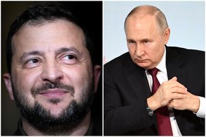 V. Zelenskis atskleidė, kiek kartų V. Putinas kėsinosi į jo gyvybę: „Tai kaip COVID-19“