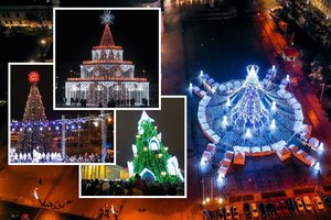 Visada pribloškiančios, visada sukeliančios diskusijas: kaip Vilnius puošė Kalėdų eglę nuo 2005-ųjų