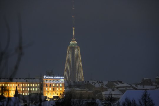  Vilniaus televizijos bokštas. 2010-ieji.<br> V.Ščiavinsko nuotr.