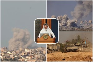 Kataro vaidmuo Izraelio ir „Hamas“ kare: ko siekia Artimųjų Rytų konfliktuose nuolat tarpininkaujanti valstybė