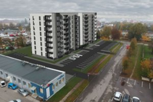 Žaliakalnyje kils du aštuonių aukštų daugiabučiai: kauniečiai jau skaičiuoja, kiek jiems aukos medžių 