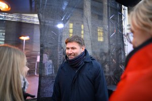 Streiką atnaujinusios profsąjungos pirmininkas A. Navickas nemato prasmės derėtis su ministerija: laukiame Seimo sprendimo