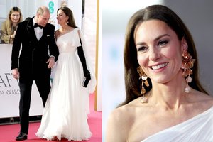 Viešai princui Williamui per sėdynę pliaukštelėjusi Catherine Middleton sulaukė skirtingų reakcijų