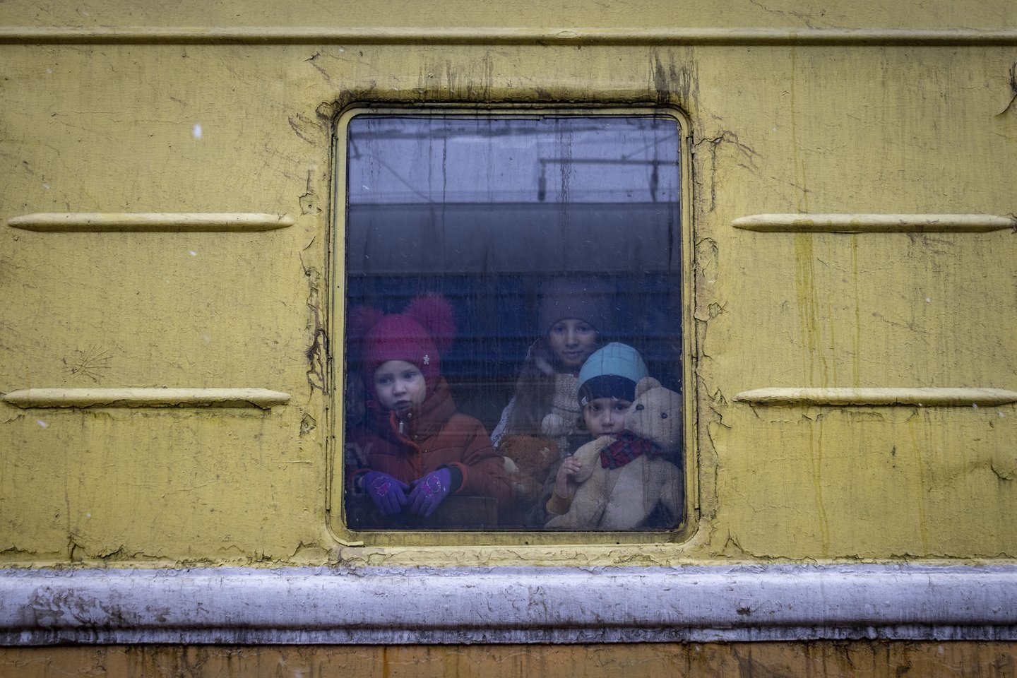  Ukrainos vaikai.<br> AP/Scanpix nuotr.