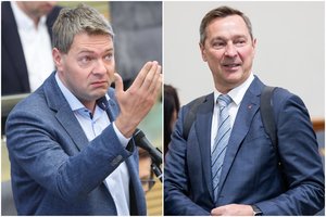 Susipyko dar net nespėję susijungti: A. Mazuronis įsižeidė dėl A. Zuoko pareiškimo, tačiau atsaką pateikė ir šis