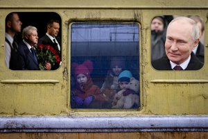 Tyrimas atskleidė ilgą Rusijos pagrobtų vaikų kelią į okupantų šeimas: galimybe pasinaudojo ir 70-metis V. Putino sąjungininkas