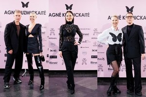 Į Agnės Kuzmickaitės madų šou „Pirklių klube“ rinkosi išsipusčiusios Lietuvos garsenybės