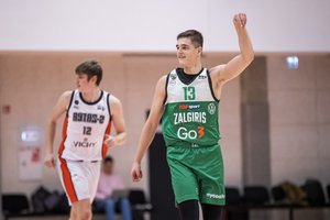 Jaunieji žalgiriečiai sostinėje nušlavė iš toli strigusį „Rytą-2“