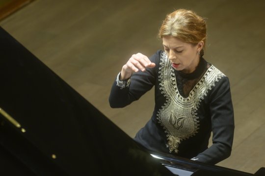 Koncertas „Styginis ar perkusinis?“ 8-ajame Vilniaus fortepijono muzikos festivalyje.<br> D. Matvejevo nuotr.