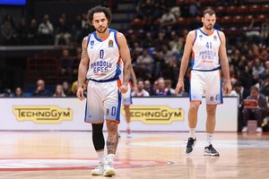 Sh. Larkino vakarėlis Stambule pažymėtas „Anadolu Efes“ pergale prieš „Partizan“