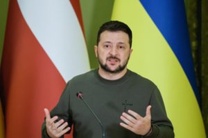 V. Zelenskis: Rusija didžiuojasi, kad gali žudyti