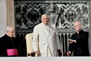 Popiežius Pranciškus atšaukė kelis susitikimus dėl lengvų gripo simptomų