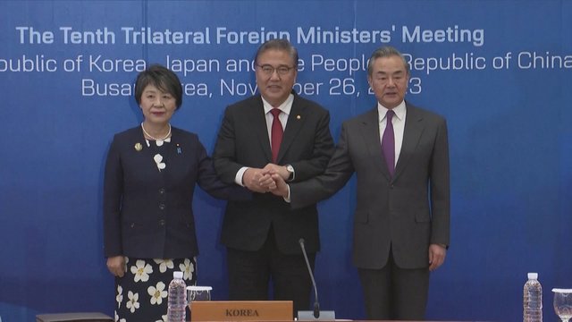 Seulo, Tokijo ir Pekino sprendimas: sutarė spartinti pasirengimą trišaliam viršūnių susitikimui