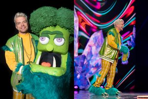 S. Nainė neatpažino po Brokolio kauke dainavusio savo vyro J. Nainio: „Mano reakcija buvo kosminė“