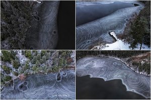 Utenos rajone – pribloškiantis vaizdas: net mokslininkai nesutaria, kaip jis susidaro