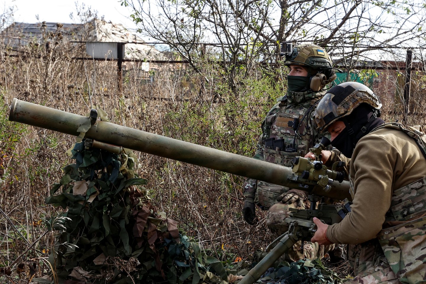 Karas Ukrainoje.Avdijivka.<br>Reuters/Scanpix nuotr.