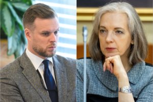 G. Landsbergio įspėjimus A. Skaisgirytė įvertino kritiškai: kai kurios žinutės yra švelniai tariant keistos