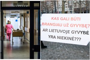 Liūdna ir apgailėtina: medikai pasipiktinę, kad pinigai svarbesni už žmonių gyvybes
