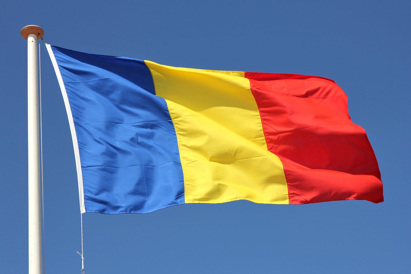 Rumunijos vėliava.<br>123rf.com asociatyvi nuotr.