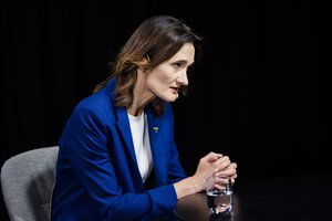 V. Čmilytė-Nielsen: įtarimų kyšininkavimu atliekų centre sulaukęs V. Pruskus narystės partijoje tęsti neturėtų