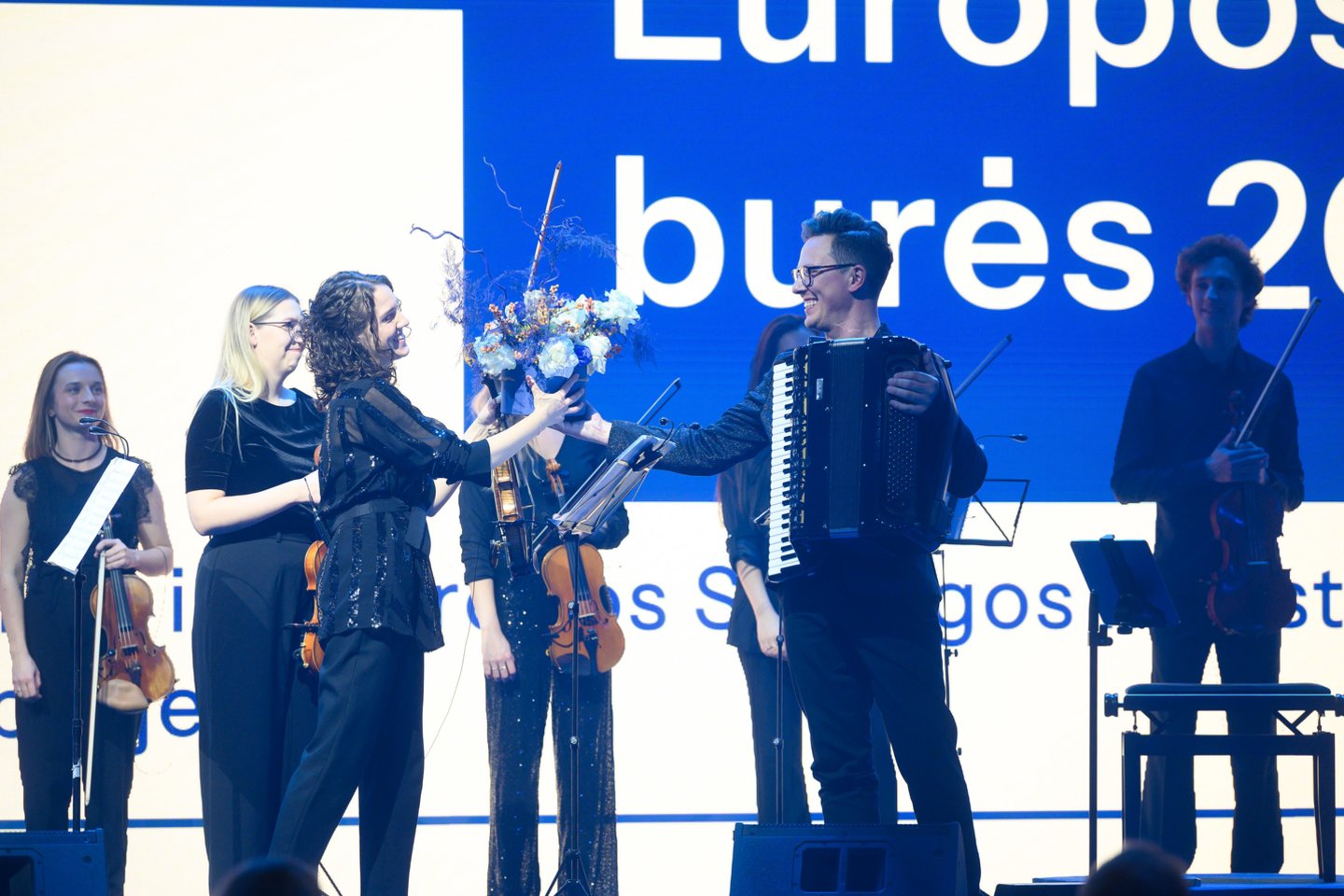 Finansų ministerijos konkurso „Europos burės 2023“ apdovanojimų renginys.<br>V.Skaraičio nuotr.