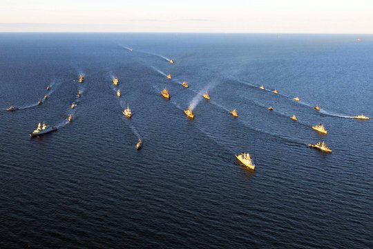 NATO pratybos Baltijos jūroje.