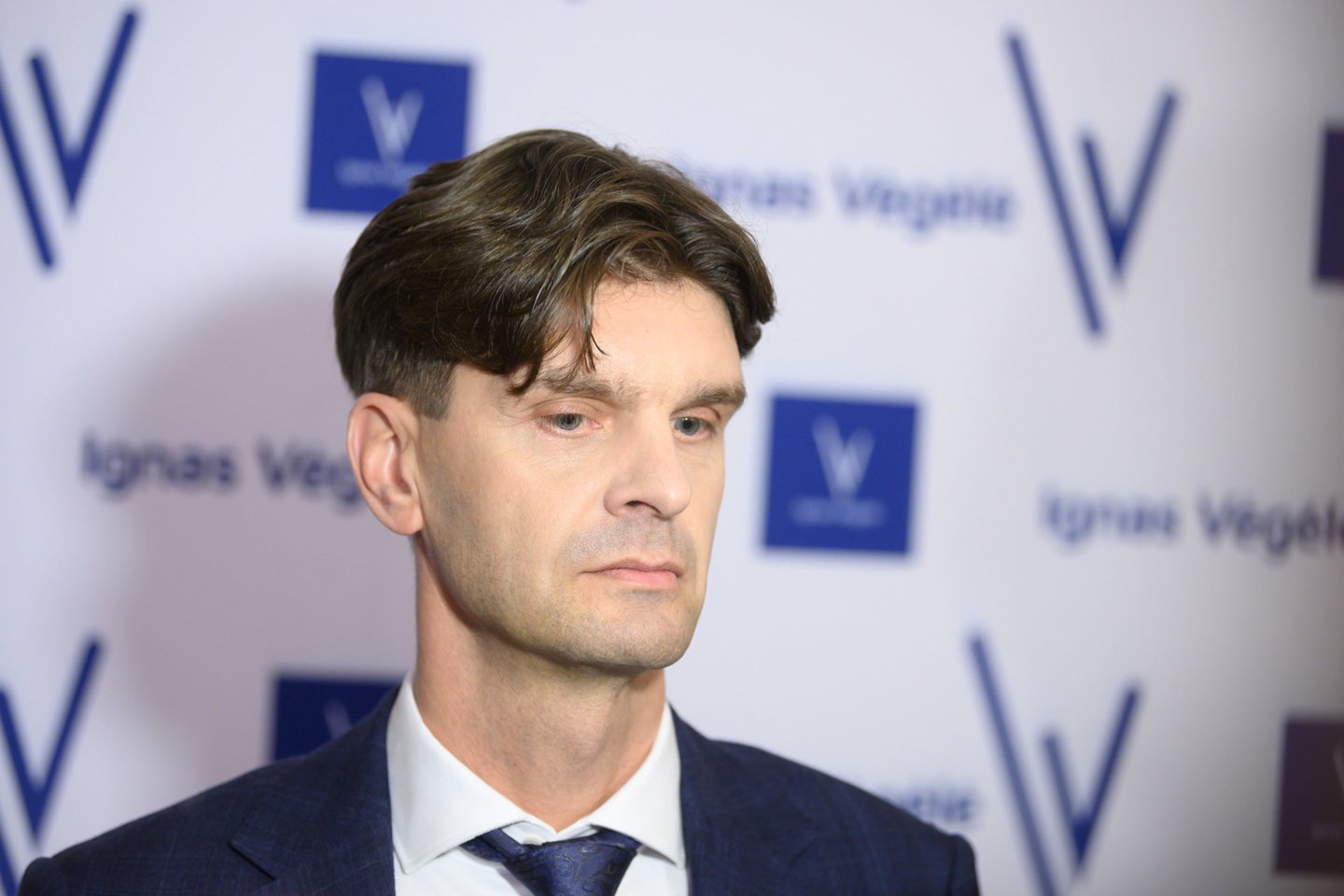 Advokatas Ignas Vėgėlė trečiadienį pranešė, kad dalyvaus kitąmet vyksiančiuose prezidento rinkimuose.<br>V.Skaraičio nuotr.