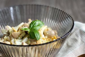 Mišrainė su pievagrybiais: receptas, kuriuo verta dalintis