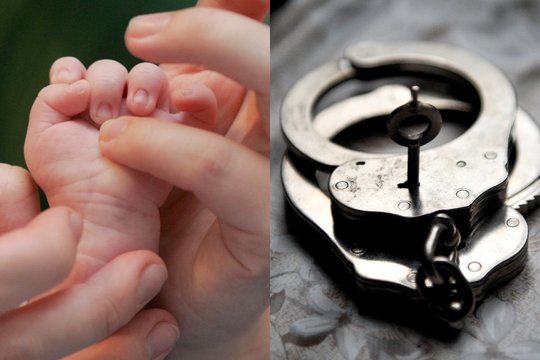 Prokuratūra prašo 3 mėnesiams suimti kūdikį pro langą Klaipėdoje išmetusį tėvą.