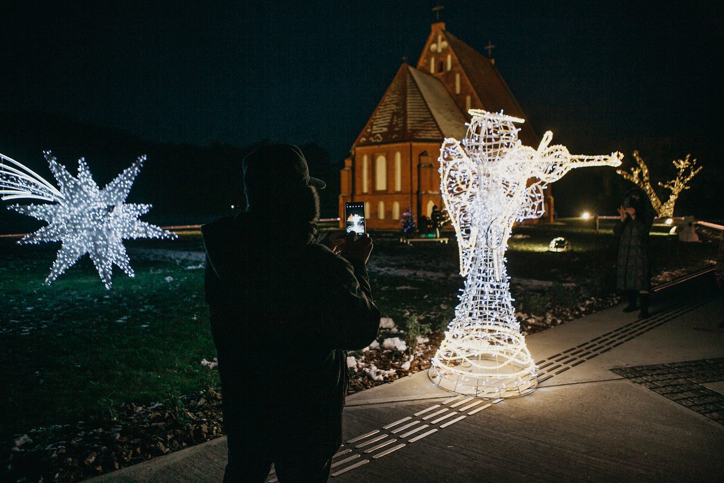 Gruodžio 2-ąją – tradicinė Zapyškio eglės įžiebimo šventė<br> Šventės organizatorių nuotr.
