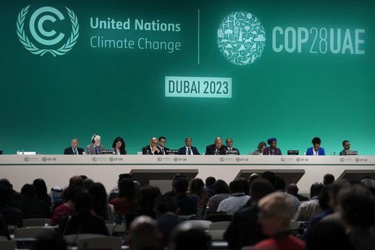 Prasideda Jungtinių Tautų bendrosios klimato kaitos konvencijos (JTBKKK) konferencija COP28.