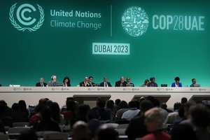 Prasideda Jungtinių Tautų konferencija COP28: pasaulio lyderiai vertins bendrą klimato kaitos valdymo pažangą