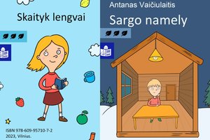 Sunkiai skaitantiems vaikams išleista knyga lengvai suprantama kalba: siūlo atsispausdinti nemokamai