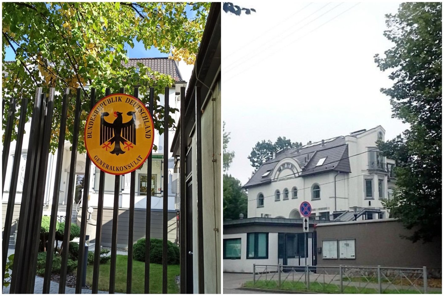 Vokietija uždarė generalinį konsulatą Kaliningrade.<br>Soc. tinklų nuotr.