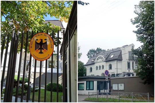 Vokietija uždarė generalinį konsulatą Kaliningrade.