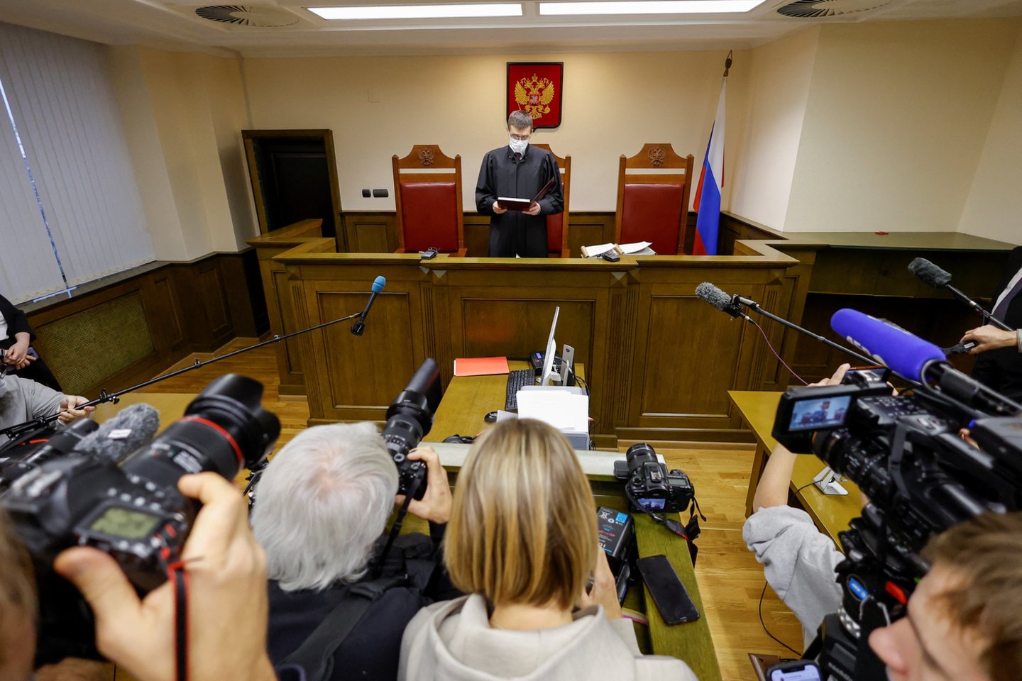 Rusijos Aukščiausiasis Teismas ketvirtadienį uždraudė „tarptautinį LGBT judėjimą“.<br>Reuters/Scanpix nuotr.