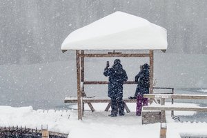 Kai kur pusnys jau siekia 31 cm: praneša, kiek jos paaugs iki savaitės pabaigos