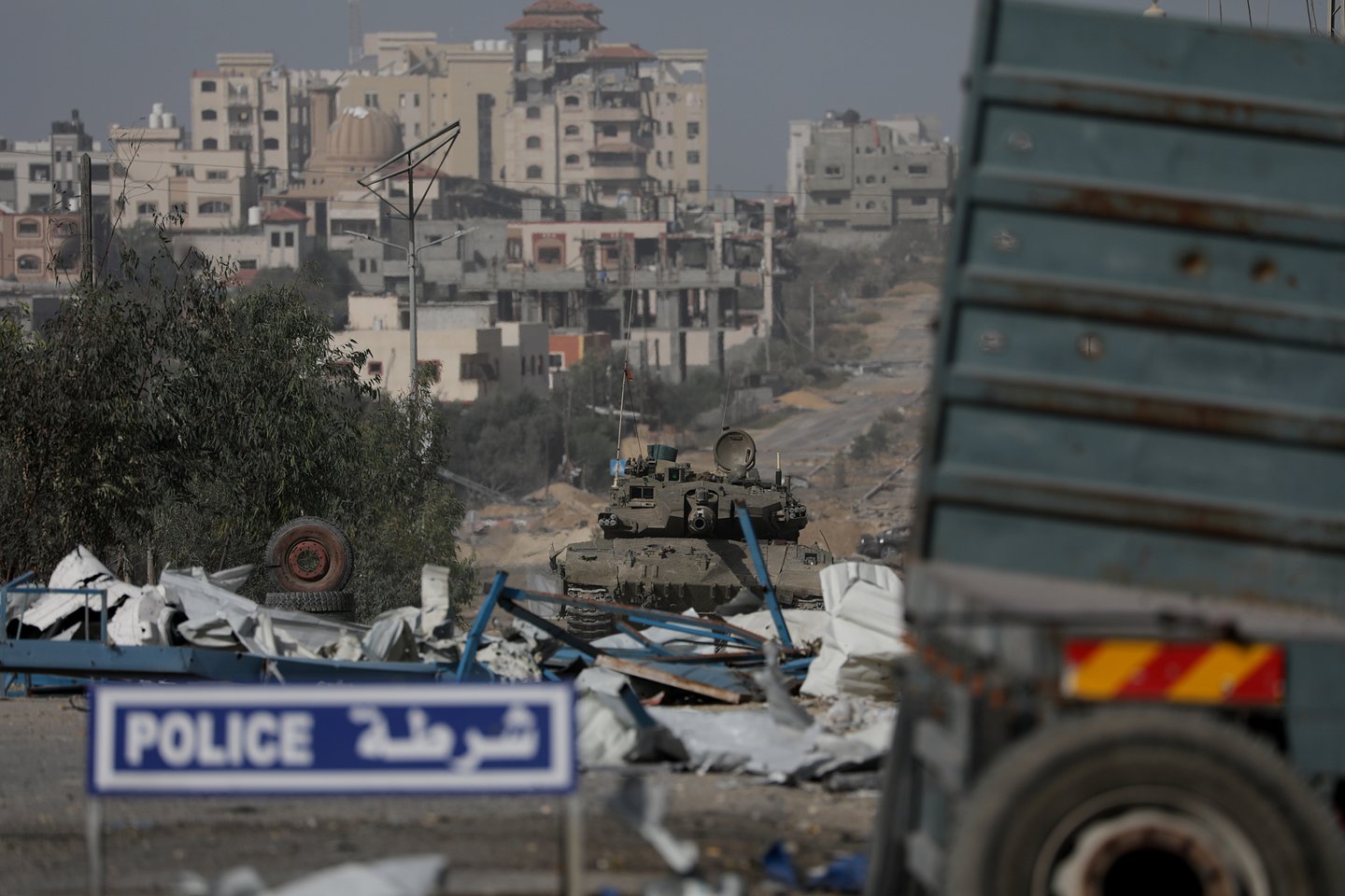Izraelio ir „Hamas“ karas.<br>EPA-ELTA nuotr.