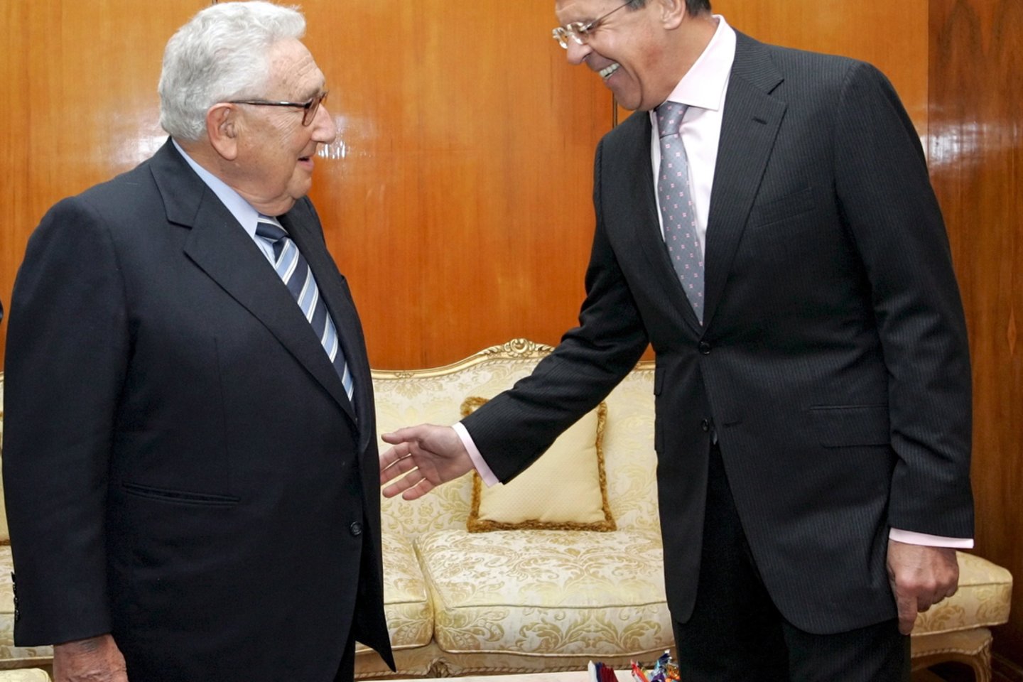  H. Kissingeris ir S. Lavrovas.<br>EPA-ELTA nuotr.
