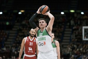 E. Ulanovo, K. Evanso ir R. Šmito trio nukalė „Žalgirio“ pergalę Milane