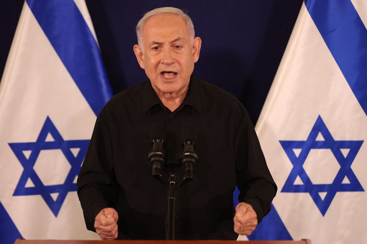 B. Netanyahu.<br>AFP/Scanpix nuotr.