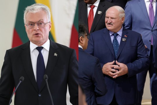 Griežta G. Nausėdos pozicija atsisakė pozuoti nuotraukoje kartu su A. Lukašenka