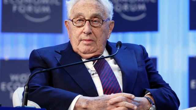 Apžvelgė buvusio JAV valstybės sekretoriaus H. Kissingerio nuopelnus: jis suvokė vieną akivaizdų dalyką